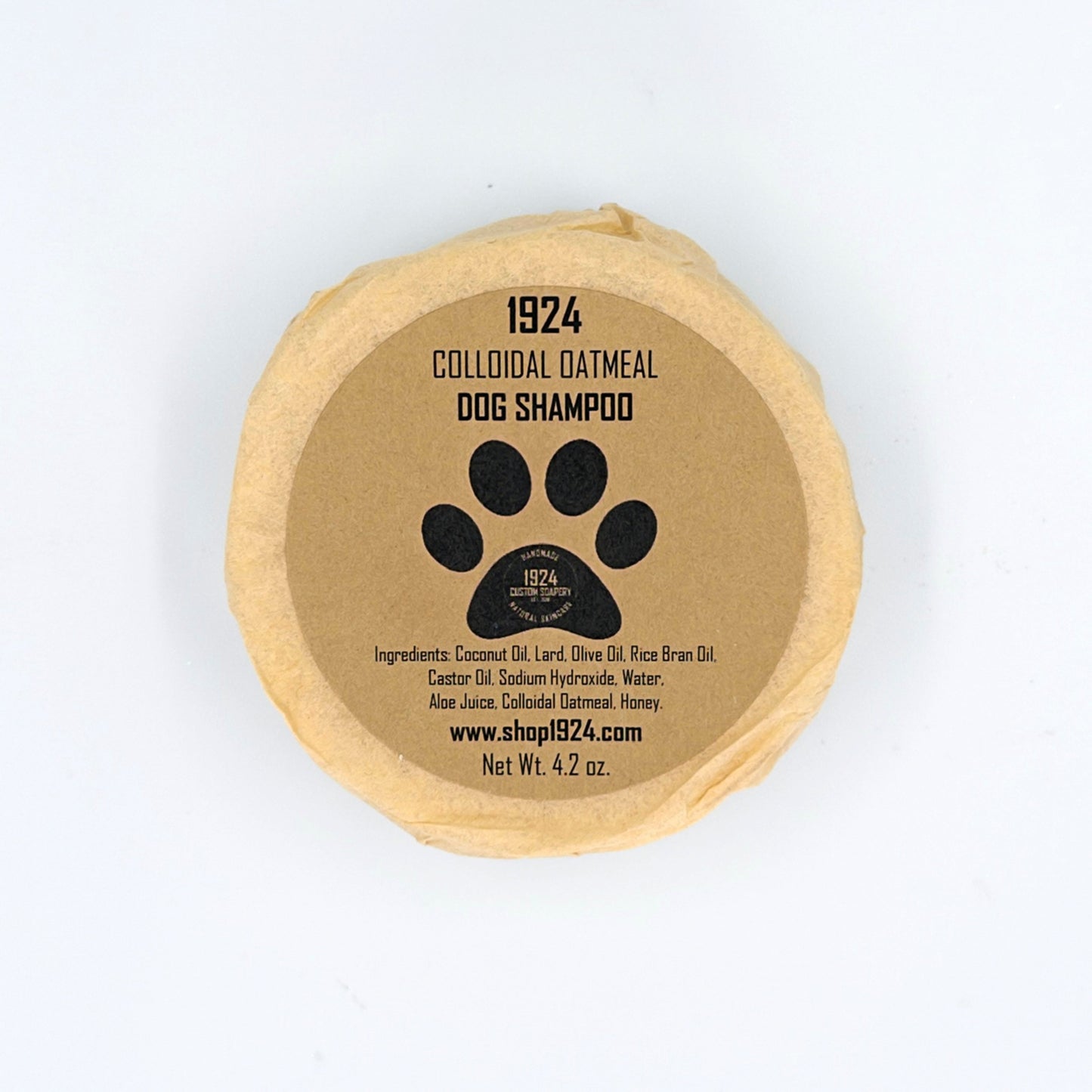 Colloidal Oatmeal Dog Shampoo Bar