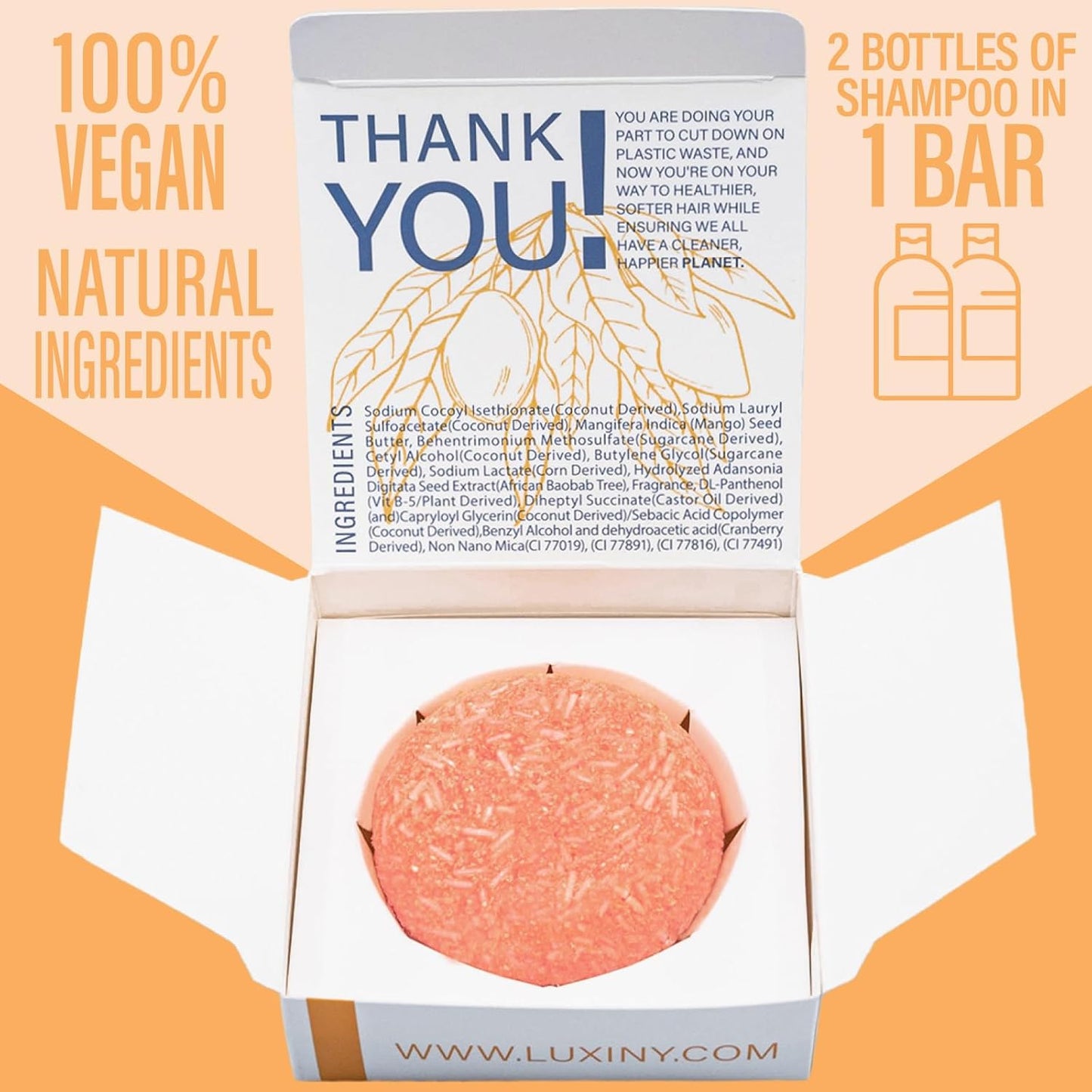Mango Shampoo Bar | Frizz | Shampoo Bar Store