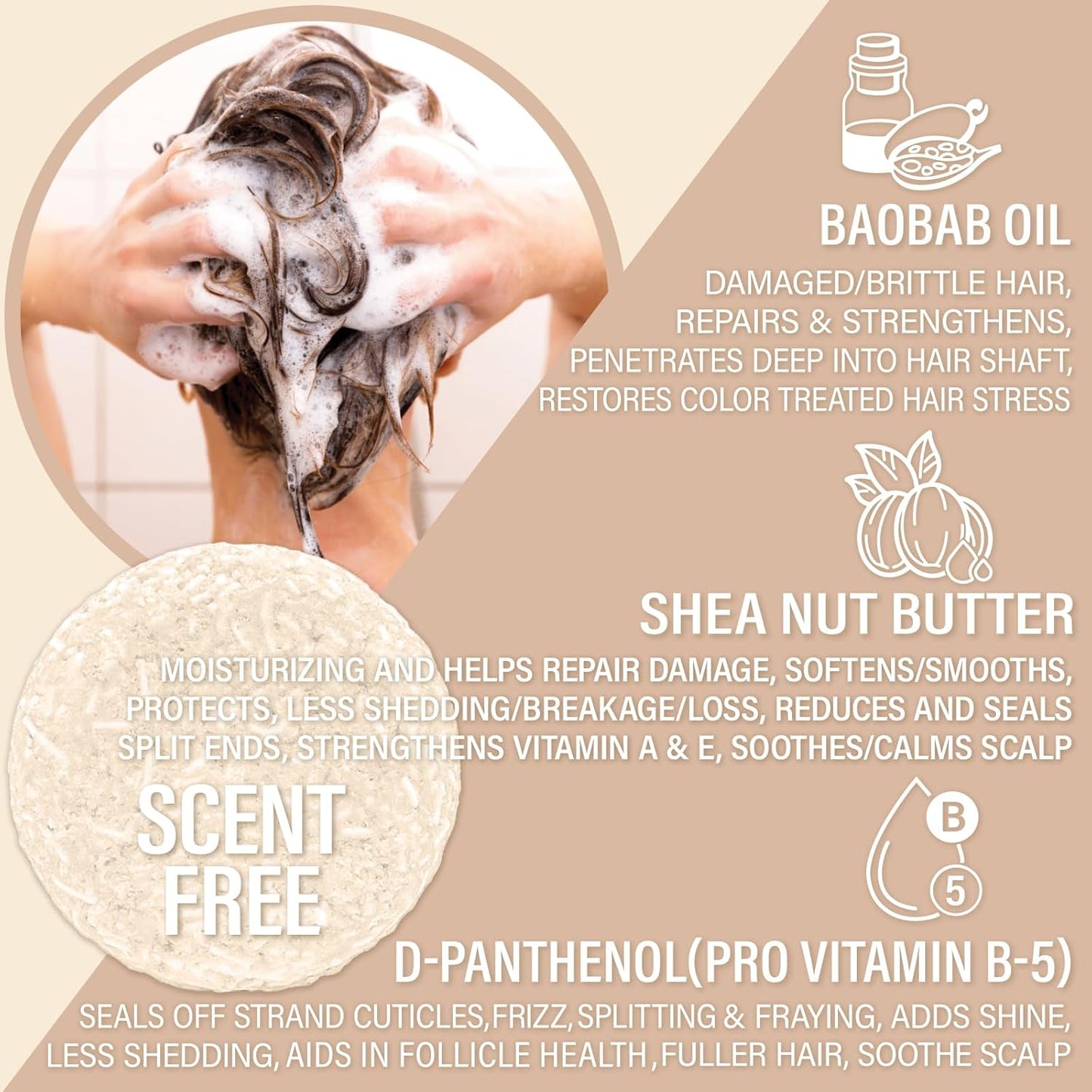 Unscented Shampoo Bar | Strength | Shampoo Bar Store