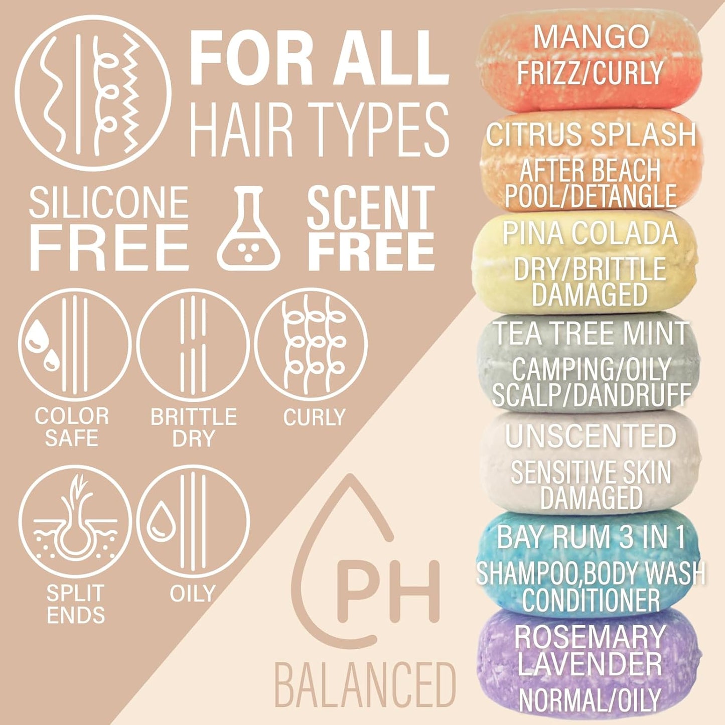 Unscented Shampoo Bar | Strength | Shampoo Bar Store