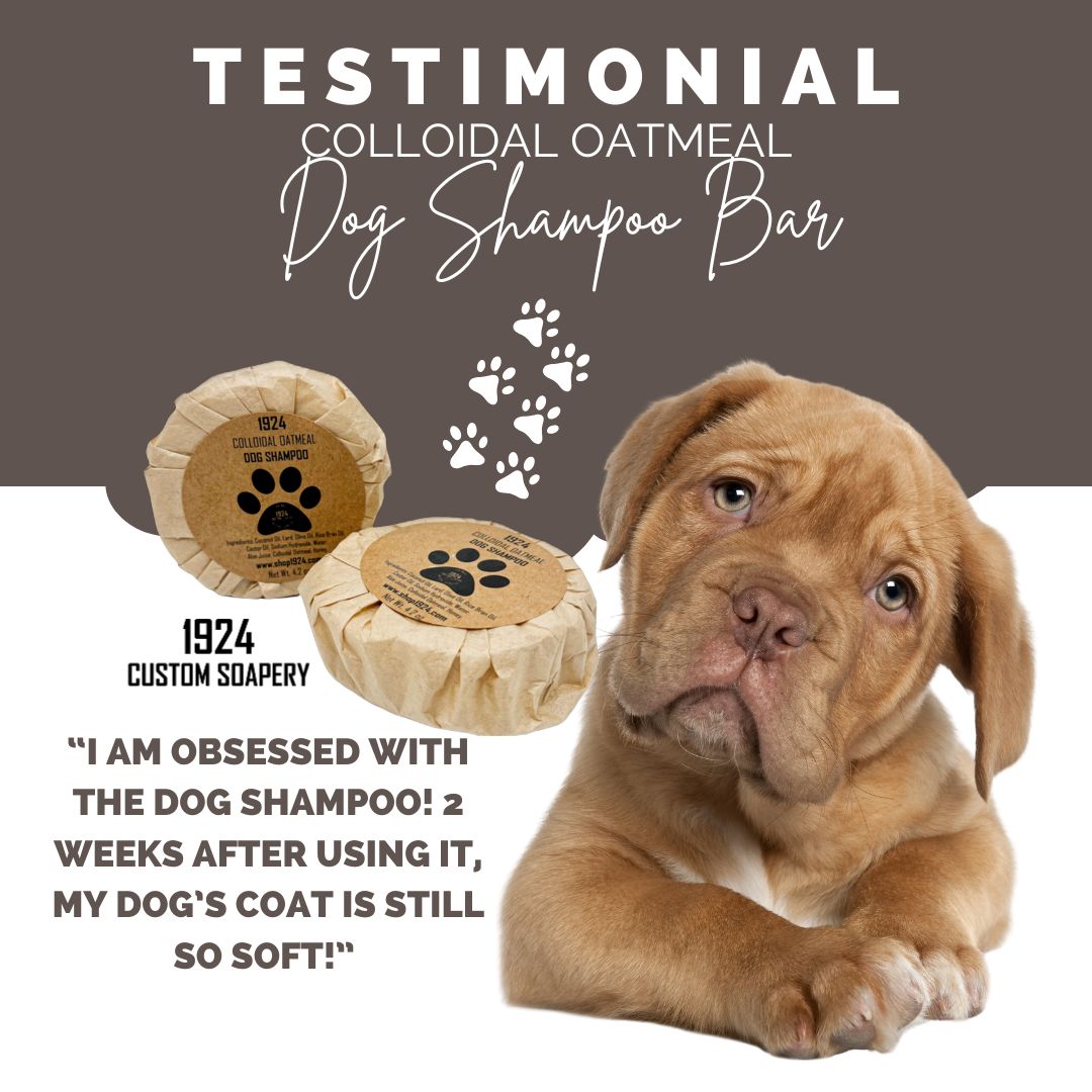 Colloidal Oatmeal Dog Shampoo Bar